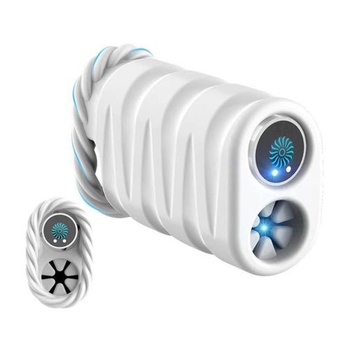 TORO Guner Male Masturbator 100% Flexible with Removable Bullet Double Hole Premium Silicone Magnetic USB