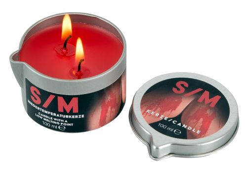 S/M Candle in a Tin