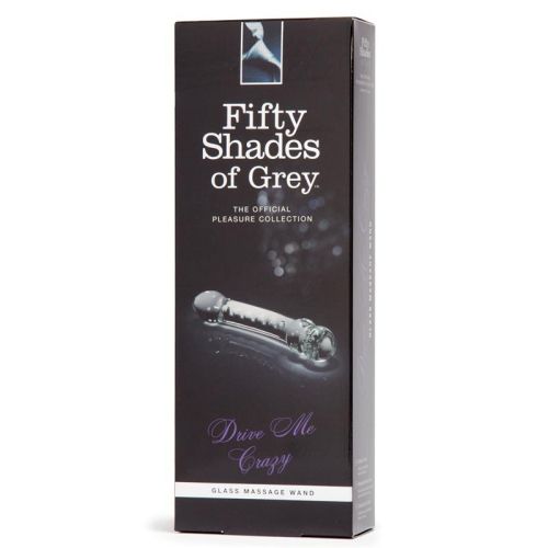 Стъклено дилдо-Fifty Shades of Grey Drive Me Crazy Glass Massage Wand