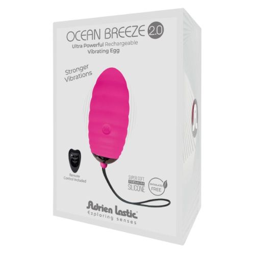 Вибриращо яйце с дистанционно управление Ocean Breeze 2.0 Pink 