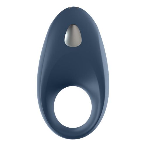 SATISFYER Royal One Vibrating Ring with APP Blue