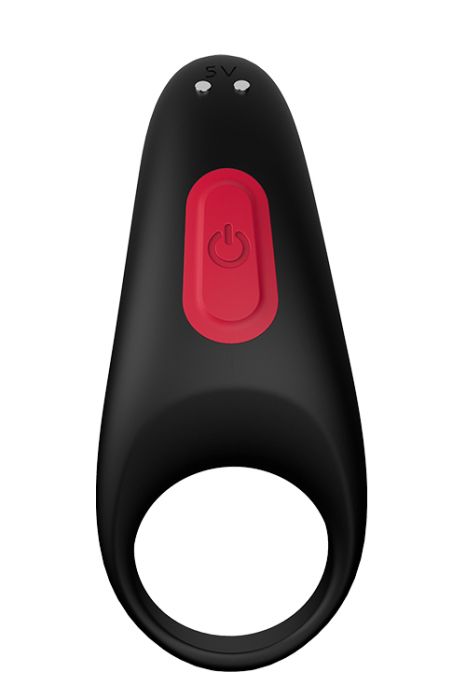 RINGS OF LOVE REMOTE COCKRING BLACK