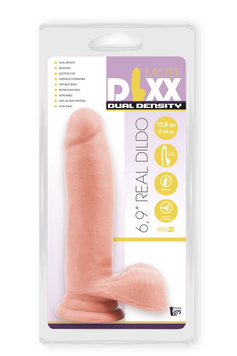 MR. DIXX 6.9INCH DUAL DENSITY DILDO