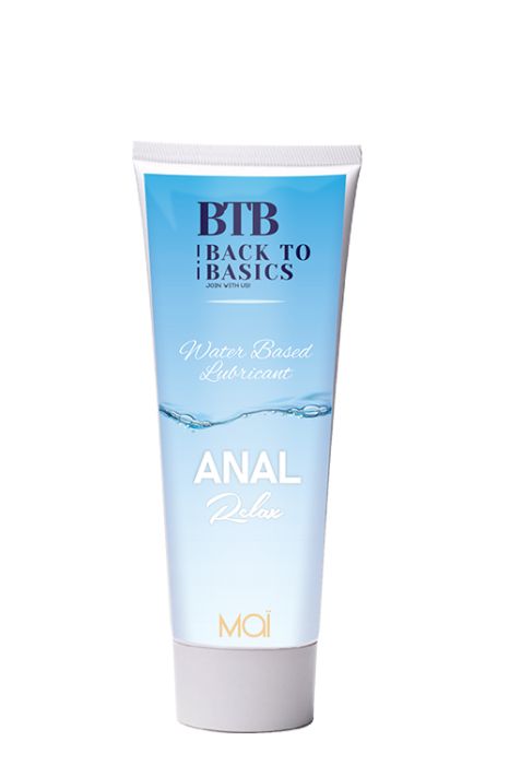 BTB WATERBASED ANAL RELAX LUBRICANT 75ML