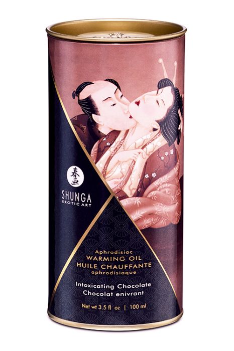 Shunga - Aphrodisiac Warming Oil Chocolate INTOXICATING CHOCOLATE