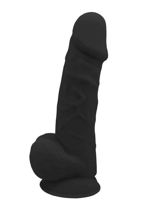 REAL LOVE DILDO 8.5INCH BLACK