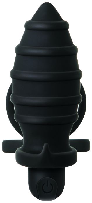 ZERO TOLERANCE RECHARGEABLE COCKRING & ANAL VIBE BLACK