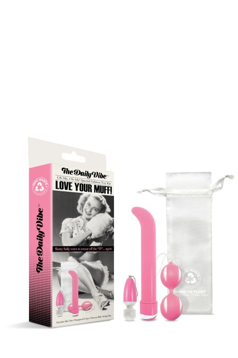 THE DAILY VIBE THE DAILY VIBE™ SPECIAL EDITION TOY KIT LOVE YOUR MUFF