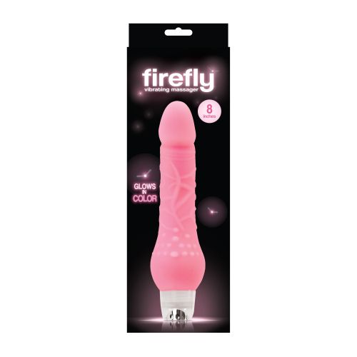 FIREFLY 8INCH VIBRATING MASSAGER PINK