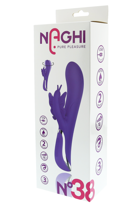 NAGHI NO.38 RECHARGEABLE DUO VIBRATOR
