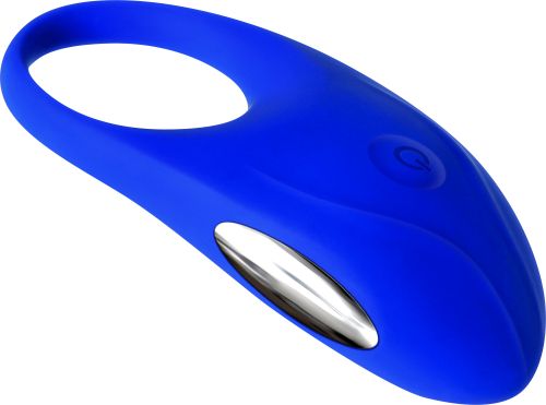 A&E RECHARGEABLE COUPLES PENIS RING BLUE