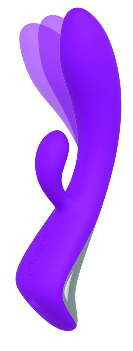 VIBES OF LOVE ROCKING BUNNY PURPLE