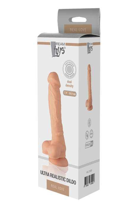 DREAM TOYS DUAL DENSITY SILICONE DILDO