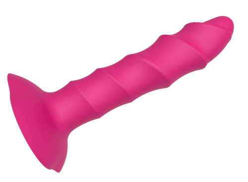 CHEEKY LOVE TWISTED PLUG WITH SUCTION CUP