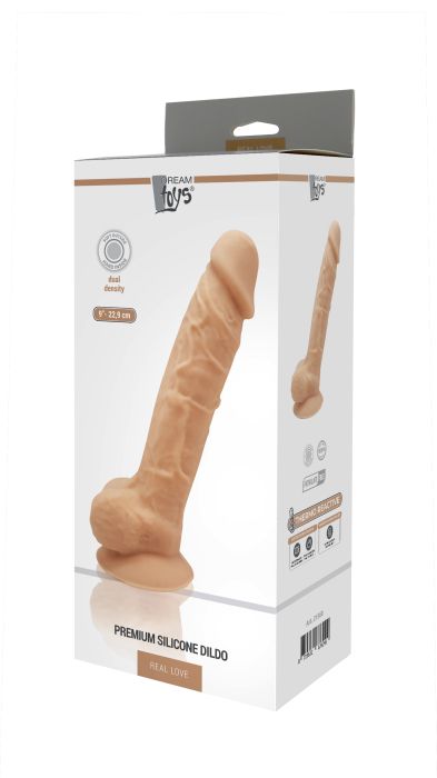 REAL LOVE DILDO 9INCH FLESH