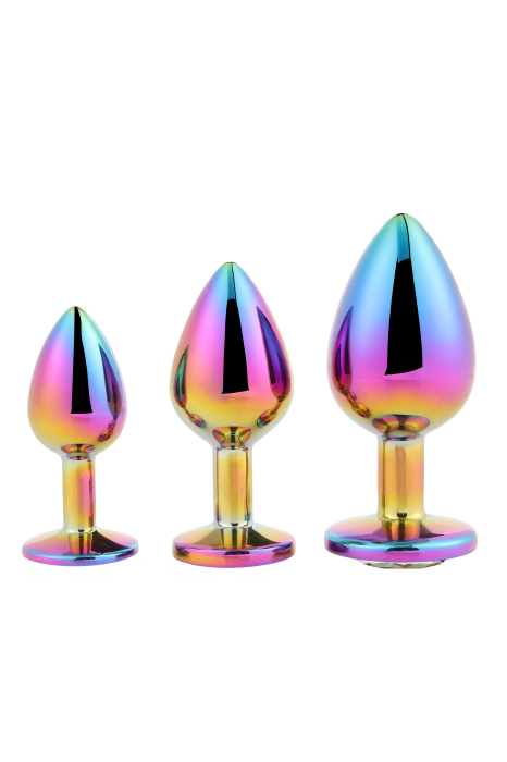 GLEAMING LOVE MULTICOLOUR PLUG SET