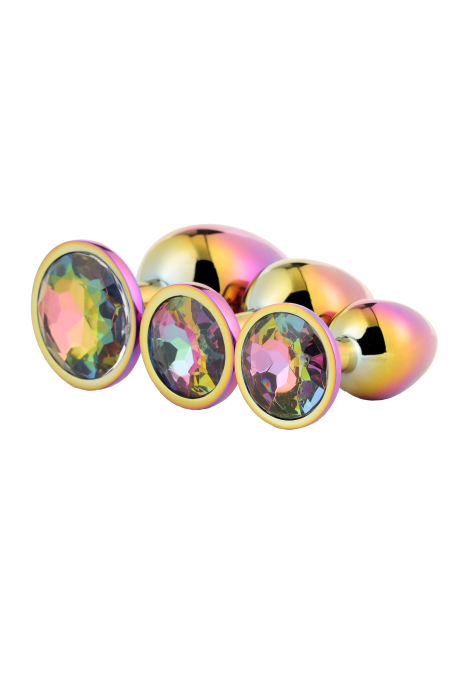 GLEAMING LOVE MULTICOLOUR PLUG SET