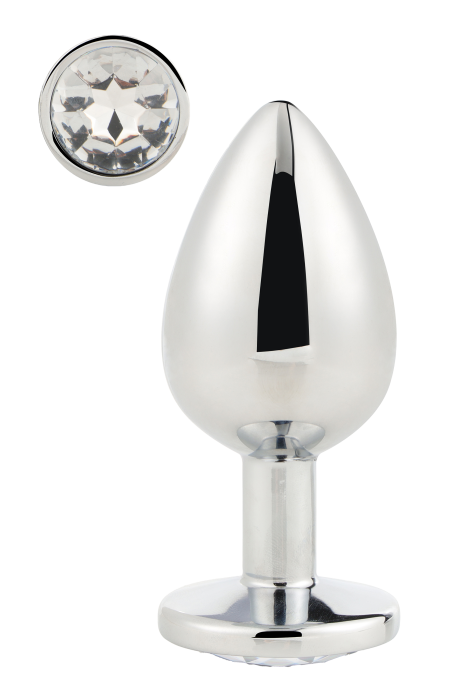 GLEAMING LOVE SILVER PLUG LARGE