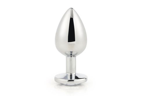 GLEAMING LOVE SILVER PLUG LARGE