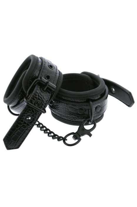 BLAZE HANDCUFF CROCO BLACK