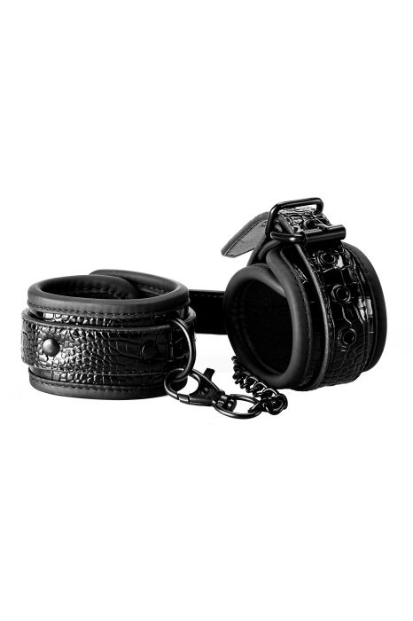 BLAZE HANDCUFF CROCO BLACK