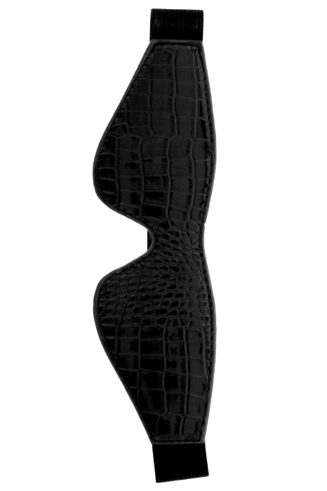 BLAZE BLINDFOLD CROCO BLACK