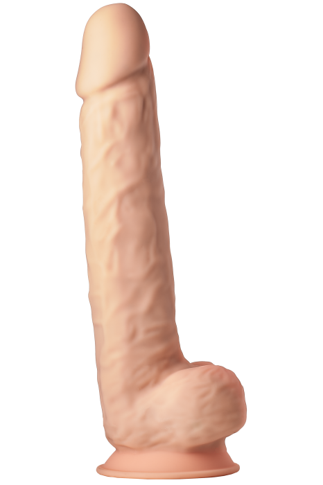REAL LOVE DUAL DENSITY XXL DILDO 15INCH FLESH