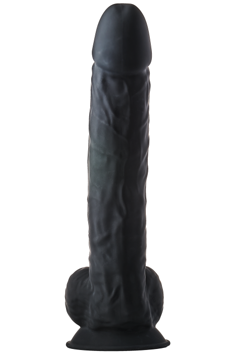 REAL LOVE DUAL DENSITY XXL DILDO 15INCH Black