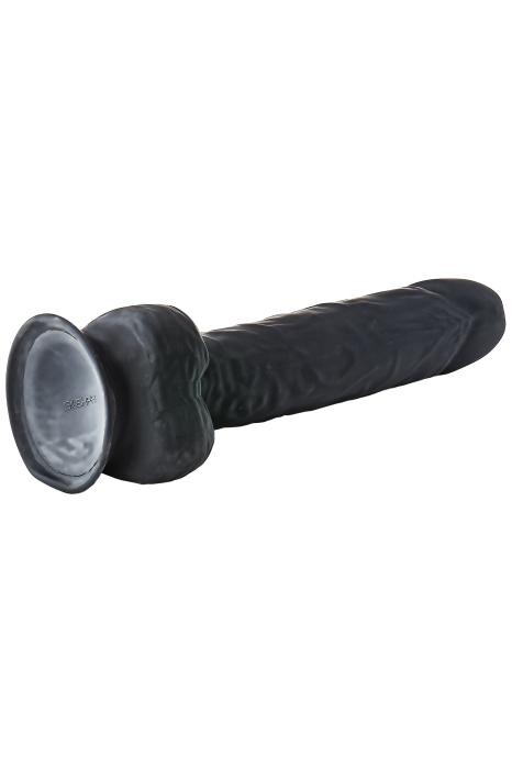 REAL LOVE DUAL DENSITY XXL DILDO 15INCH Black