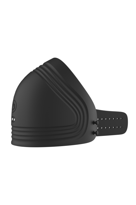 RAMROD ADJUSTABLE VIBRATING COCKRING WITH REMOTE BLACK