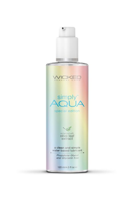 WICKED SIMPLY AQUA SPECIAL EDITION LUBRICANT 120ML