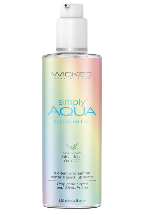WICKED SIMPLY AQUA SPECIAL EDITION LUBRICANT 120ML