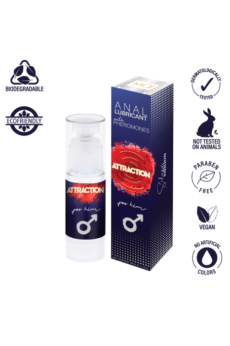 ANAL LUBRICANT WITH PHEROMONES ATTRACTION FOR HIM 50 ML