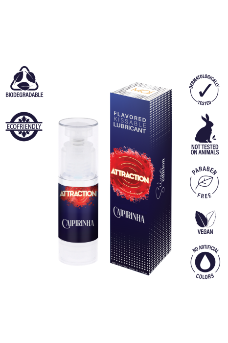 MAI ATTRACTION KISSABLE LUBRICANT CAIPIRINHA FLAVOR 50ML