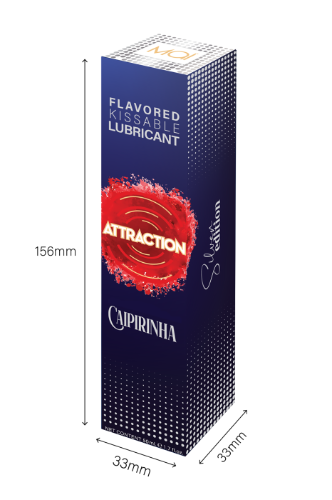 MAI ATTRACTION KISSABLE LUBRICANT CAIPIRINHA FLAVOR 50ML