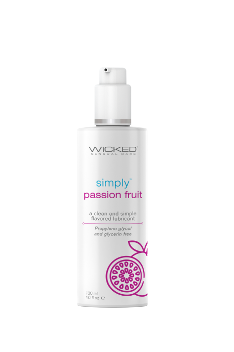 WICKED SIMPLY LUBRICANT PASSION FRUIT 120ML