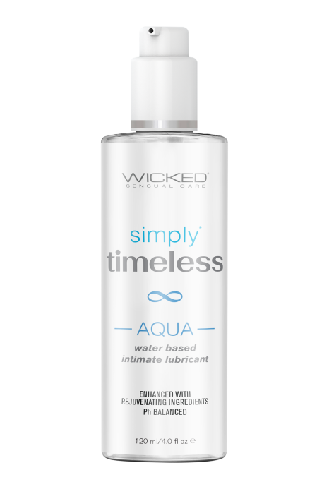 WICKED SIMPLY TIMELESS AQUA LUBRICANT 120ML