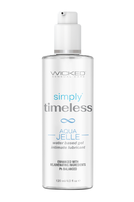 WICKED SIMPLY TIMELESS AQUA JELLE LUBRICANT 120ML