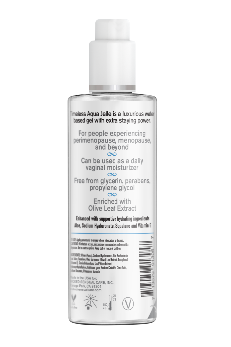 WICKED SIMPLY TIMELESS AQUA JELLE LUBRICANT 120ML