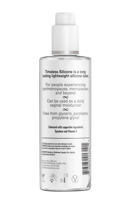 WICKED SIMPLY TIMELESS SILICONE LUBRICANT 120ML