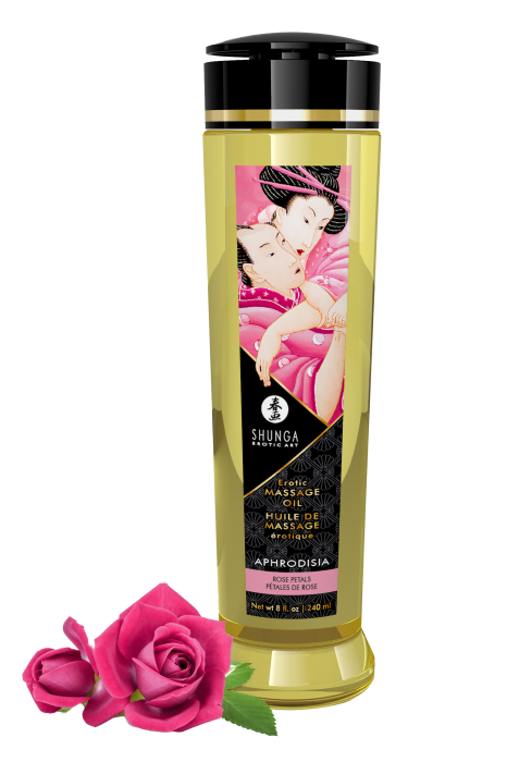 EROTIC MASSAGE OIL APHRODISIA ROSES 240 ML