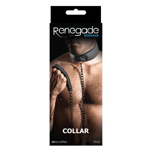 RENEGADE BONDAGE COLLAR BLACK