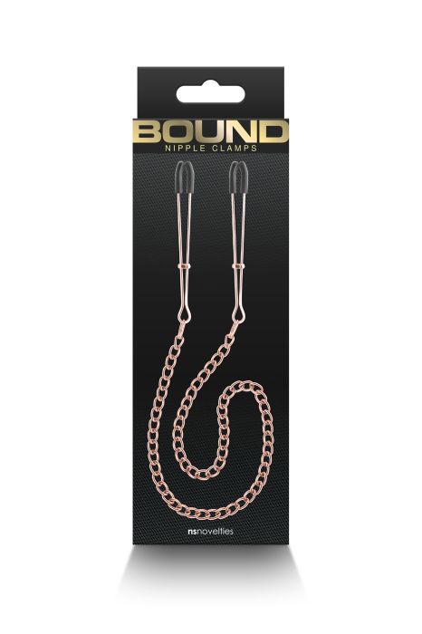 BOUND NIPPLE CLAMPS DC3 ROSE GOLD