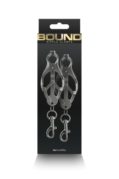 BOUND NIPPLE CLAMPS C3 GUNMETAL
