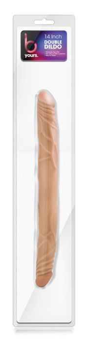 B YOURS 14INCH DOUBLE DILDO LATIN