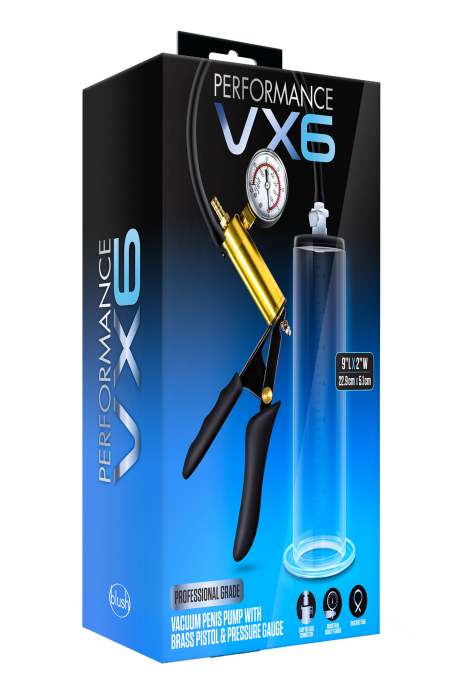 PERFORMANCE VX6 VACUUM PENIS PUMP CLEAR