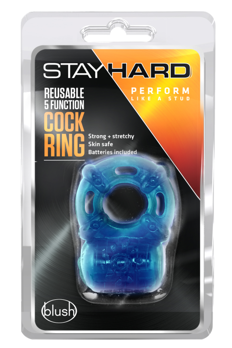 STAY HARD REUSABLE 5FUNCTION COCK RING