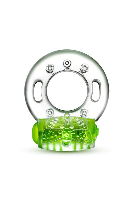 PLAY WITH ME AROUSER VIBRATING C-RING GREEN