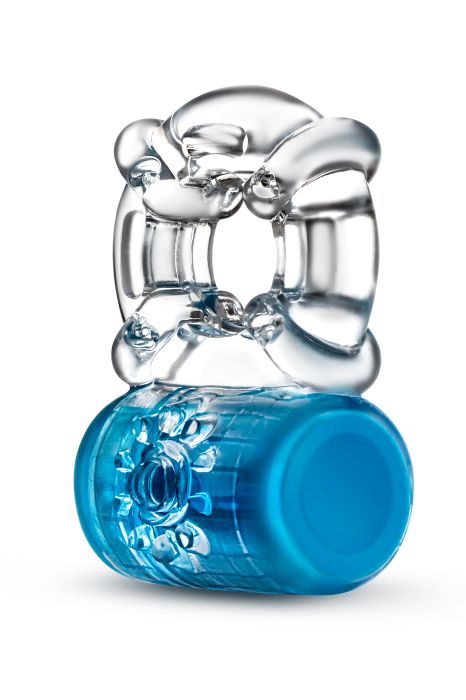 PLAY WITH ME PLEASER RECHARGEABLE C-RING BLUE