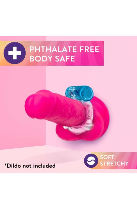 PLAY WITH ME PLEASER RECHARGEABLE C-RING BLUE